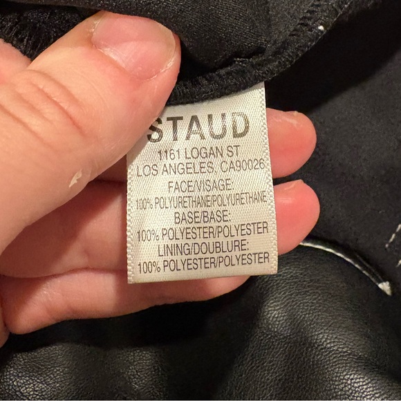 STAUD Elliot Faux-Leather Pants - Picture 14 of 14